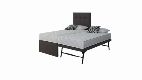 Deluxe Grey Divan Guest Bed