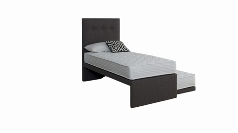 Deluxe Grey Divan Guest Bed
