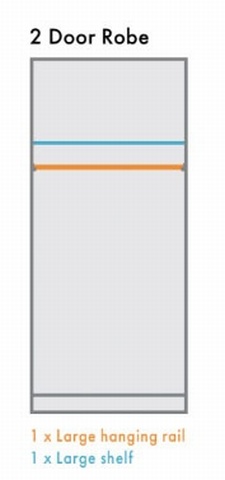 Marlow 2 Door Wardrobe