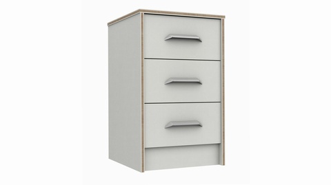 Marlow 3 Drawer Bedside