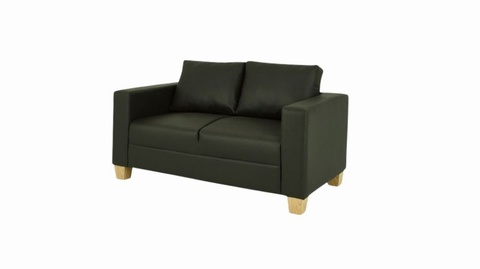 Chesterfield 2 Seater PVC Sofa