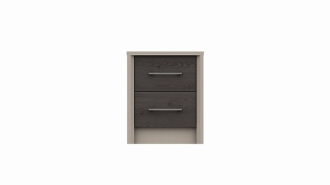 Bedford 2 Drawer Bedside