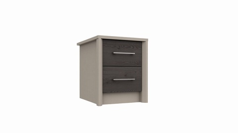 Bedford 2 Drawer Bedside