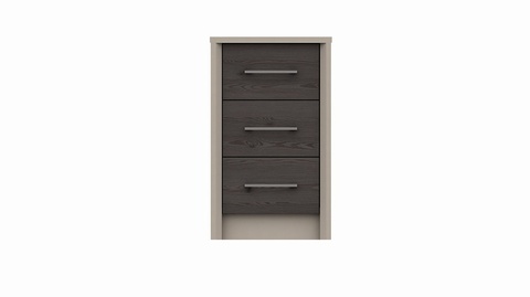 Bedford 3 Drawer Bedside