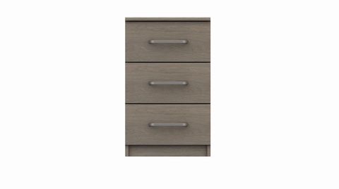 Minnesota 3 Drawer Bedside