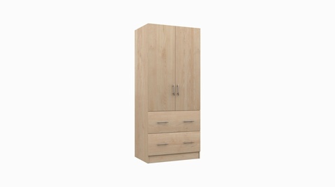 Budget 2 Door Combi Wardrobe