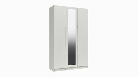 Alpine Tall 3 Door Wardrobe