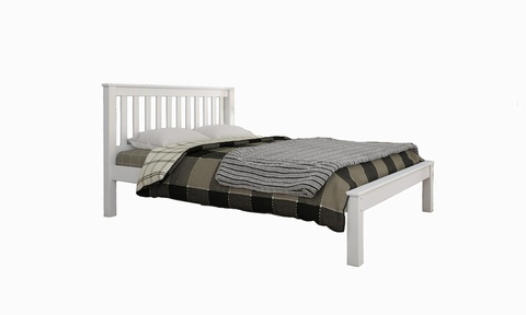 Barcelona White Bed Frame