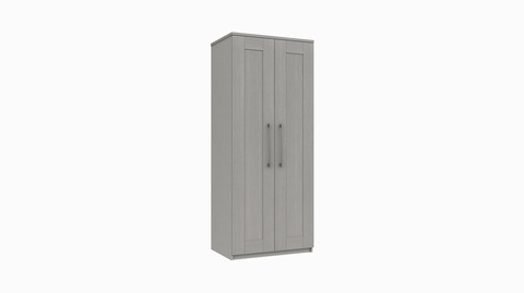 Andante 3-Door Robe w/ Mirror
