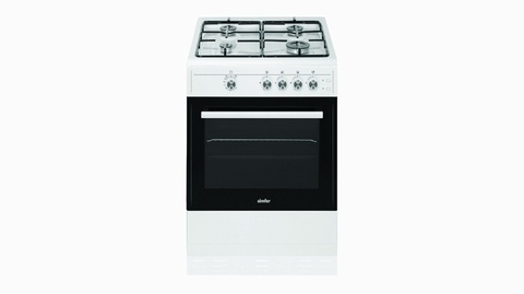 Freestanding Gas Cooker 50cm Wide - White
