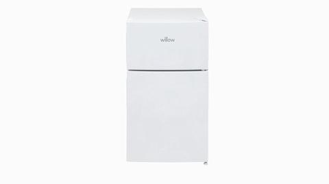 Under Counter Fridge Freezer Double Door -White