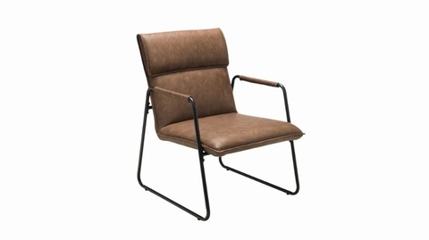 Gramercy Brown Accent Chair